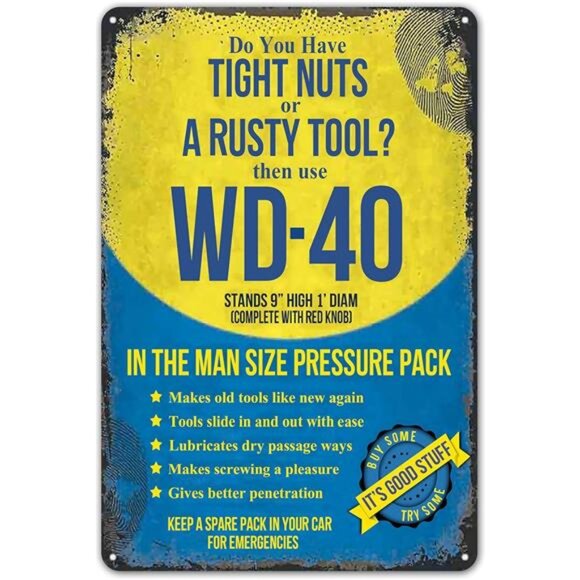 Room Man Cave Art Decorations Metal Sign Wall Decor - Picture 7 of 8